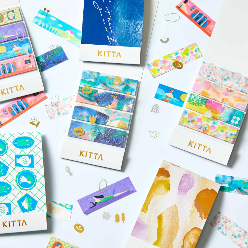 KING JIM Kitta Masking Tape Collage [KITC004] - Suisai